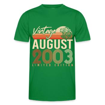 Legend Août 2003 - T-shirt sport Homme - vert - Devant - AI Model Male 178 dark (178cm)