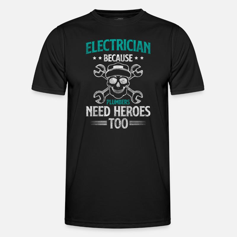 Electrics Men Watt Lightning - Men's Functional T-Shirt - black