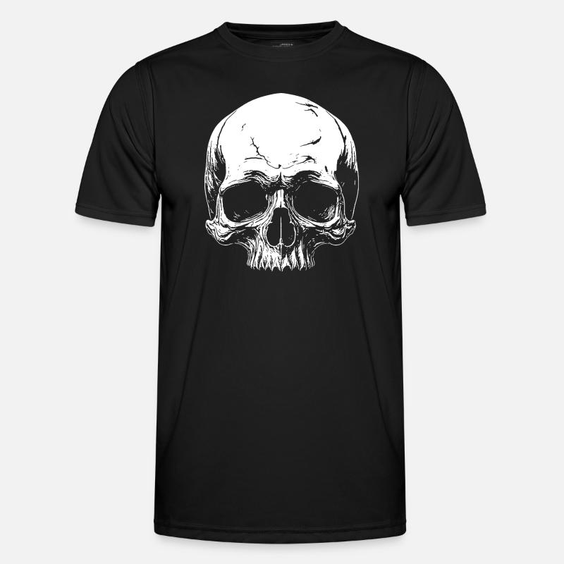 Skull - Men's Functional T-Shirt - black