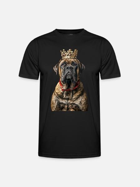 Dogue anglais - T-shirt sport Homme - noir