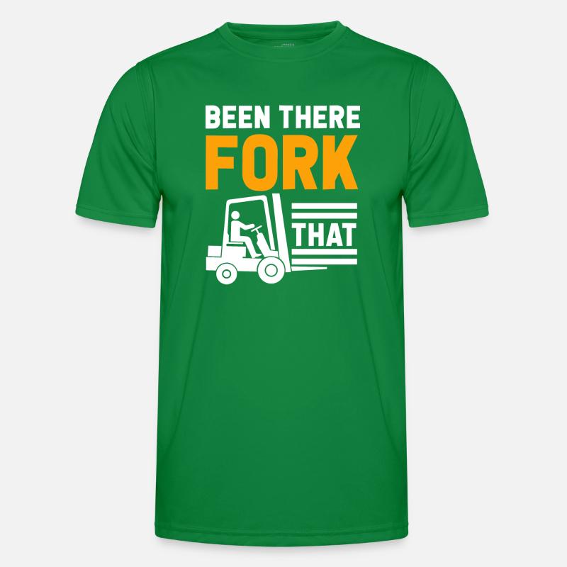 Forklift Operator Men's Functional T-Shirt