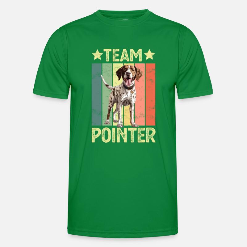 Dog Pointer Men's Functional T-Shirt