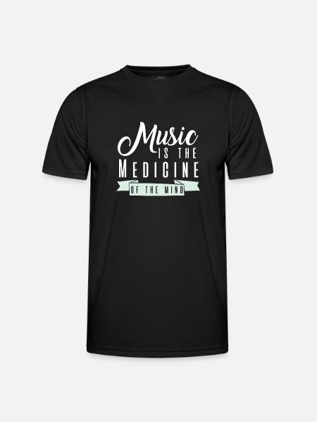 Gute Musik - Men's Functional T-Shirt - black