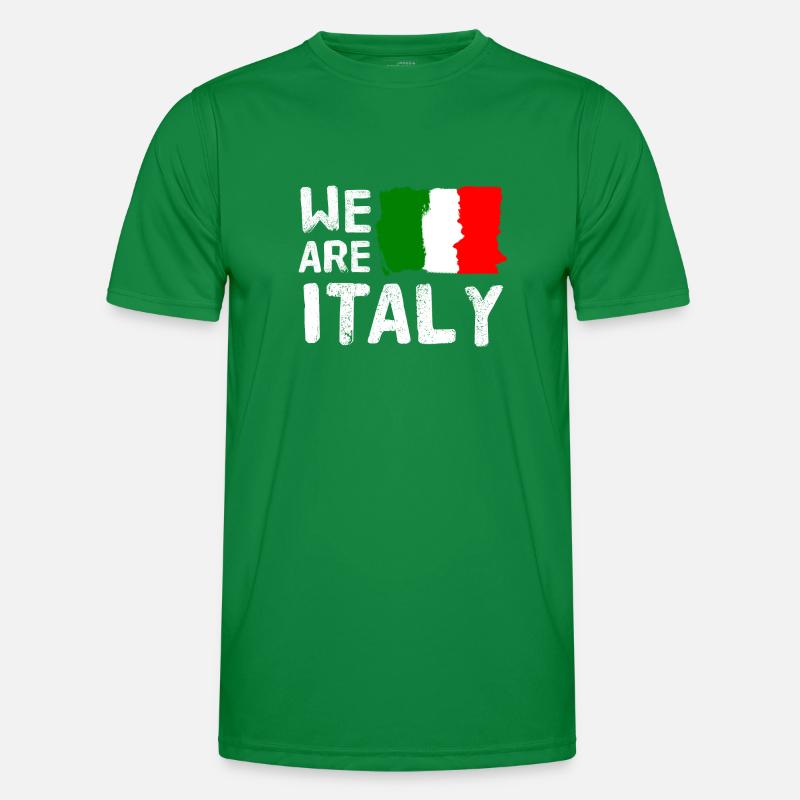 Wir sind Italien Männer Funktions-T-Shirt