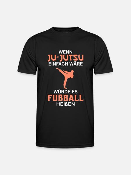 Ju-Jutsu Spruch Ju Jutsu Kampfsport Meister lustig - Männer Funktions-T-Shirt - Schwarz