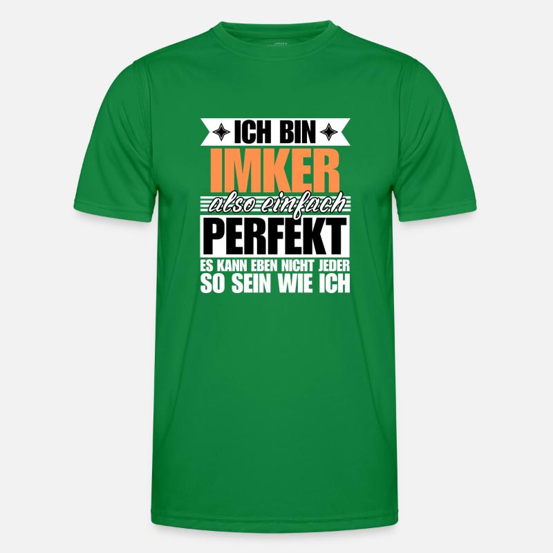 Perfekter Imker Männer Funktions-T-Shirt