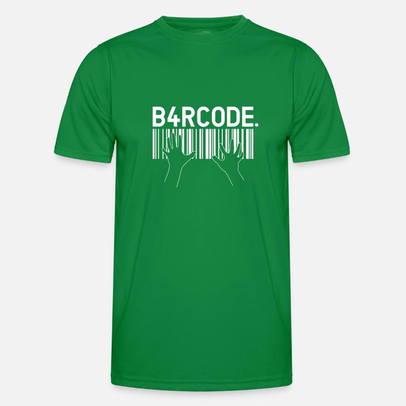 B4RCODE. Piano Men's Functional T-Shirt