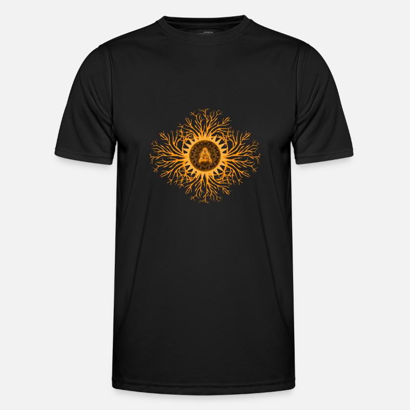 Sacral Chakra Harmonization Men's Functional T-Shirt