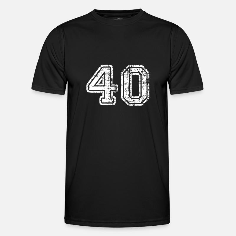 40 - Men's Functional T-Shirt - black