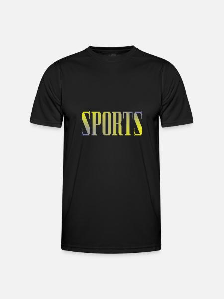 Sports - Men's Functional T-Shirt - black