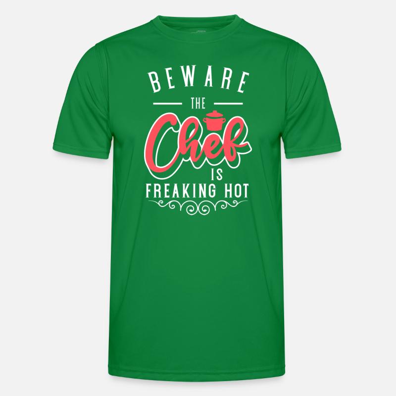 Küchenchef Sternekoch Essen Men's Functional T-Shirt