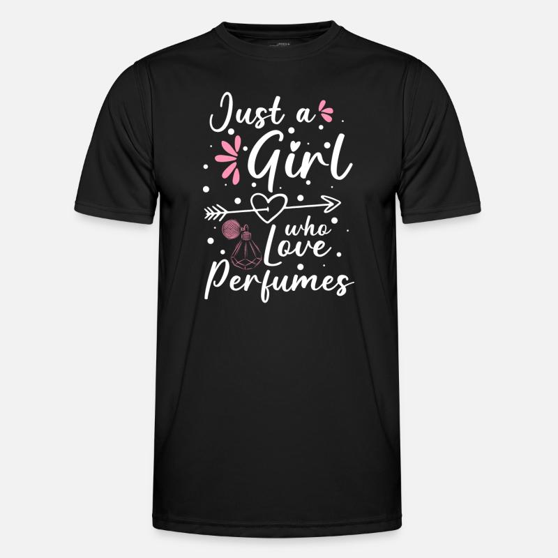 perfume smell perfumery luxury - Men's Functional T-Shirt - black