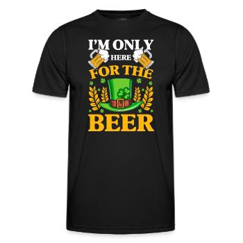 Irish Dublin Travel Celtic - Men's Functional T-Shirt - black - Front - AI Model Male 178 dark (178cm)
