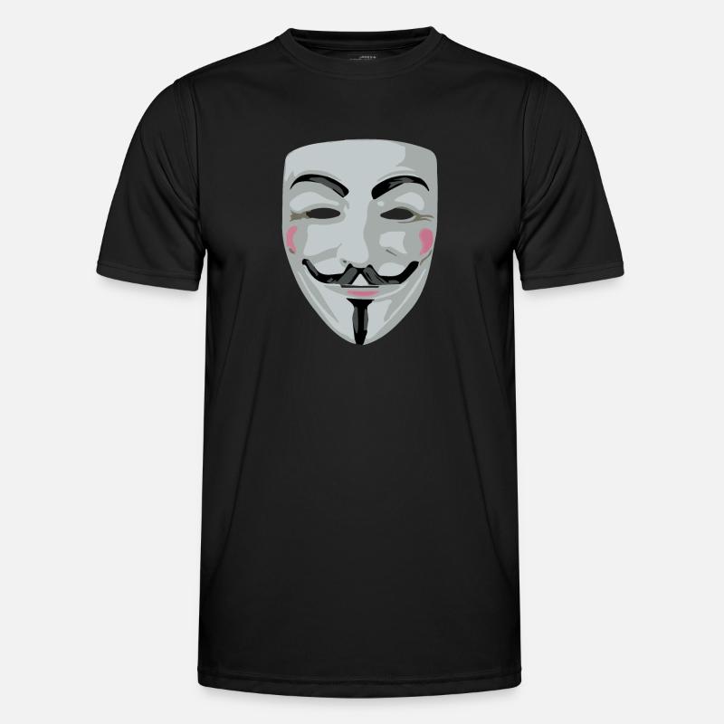 2 Zeichenfläche 1 - Männer Funktions-T-Shirt - Schwarz