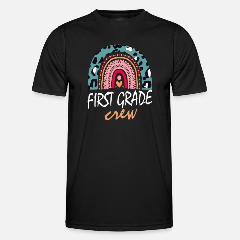 First Grade Crew Gift - Men's Functional T-Shirt - black
