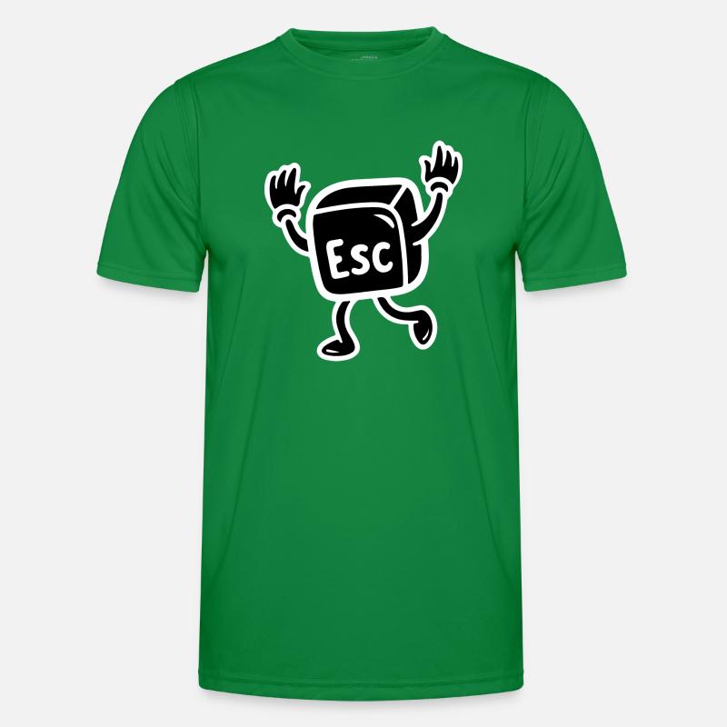 Nerd Escape Men's Functional T-Shirt