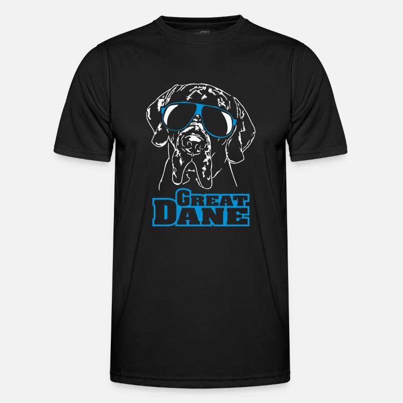 GREAT DANE cool - Men's Functional T-Shirt - black