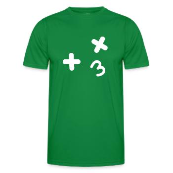 Kiss Emo - Männer Funktions-T-Shirt - Kelly Green - Vorne - AI Model Male 178 dark (178cm)