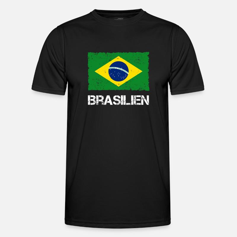 Brazil - Men's Functional T-Shirt - black