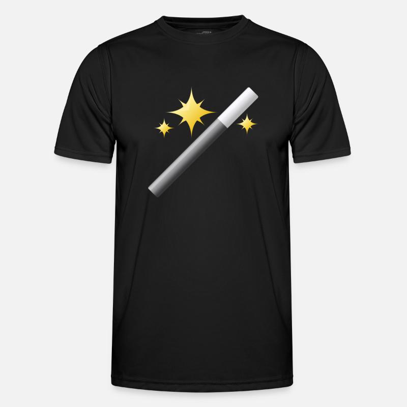 Wizard Wizard Sorcerer Magic Magic Witch Magic - Men's Functional T-Shirt - black