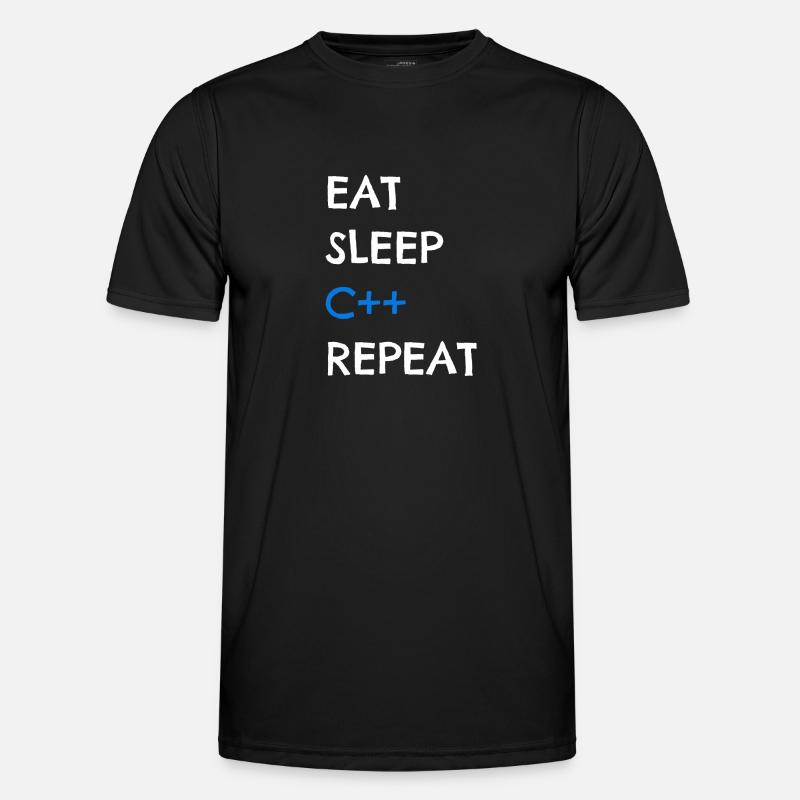 C++ - Men's Functional T-Shirt - black