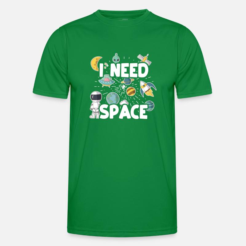 I Need Space Men's Functional T-Shirt