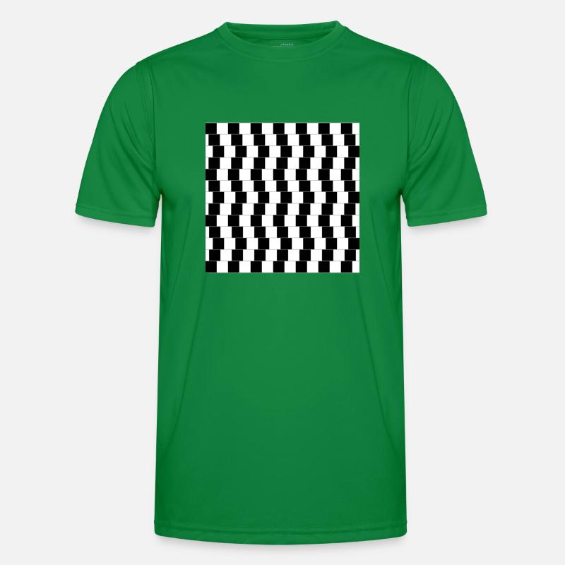 Optical illusion Men's Functional T-Shirt