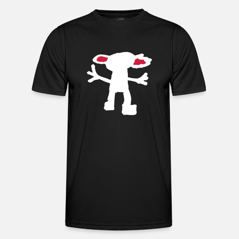 gremlin - Männer Funktions-T-Shirt - Schwarz