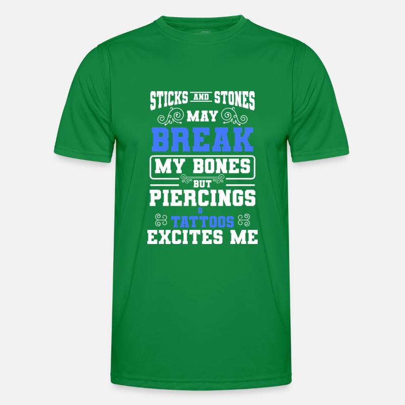 Piercing Job Körperschmuck Piercingstudio Männer Funktions-T-Shirt