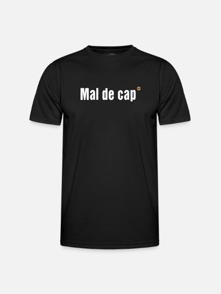 OBV – Mal de cap - T-shirt sport Homme - noir