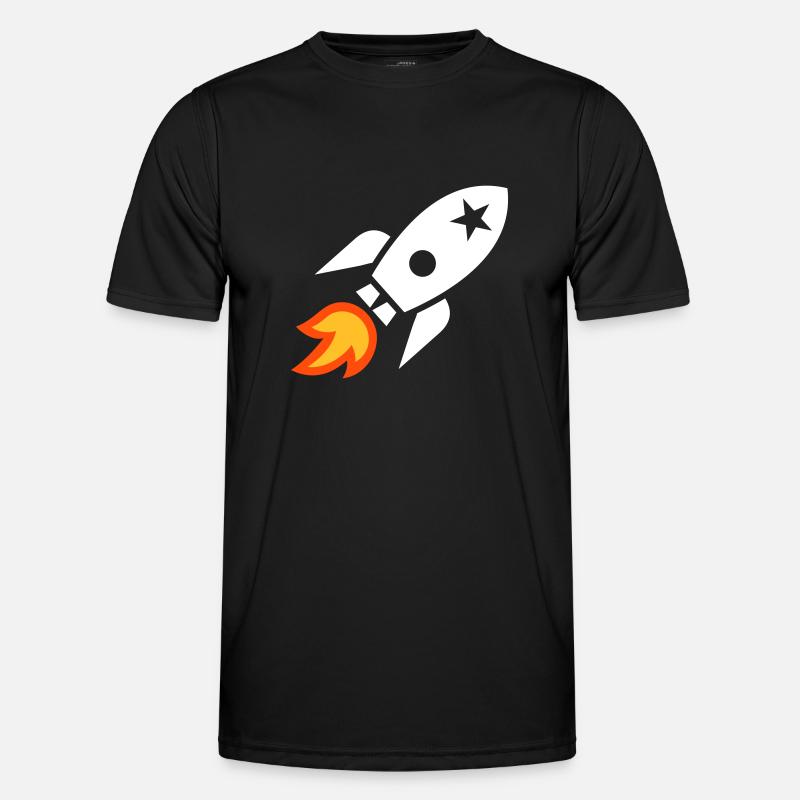 Rakate - Männer Funktions-T-Shirt - Schwarz