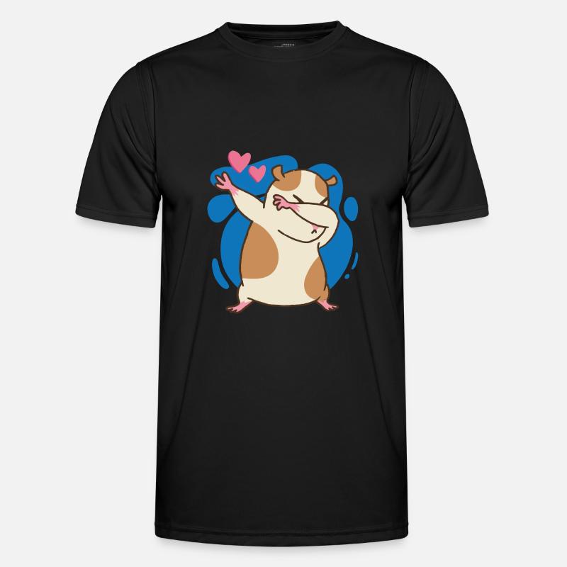 Dabbing Hamster Men's Functional T-Shirt