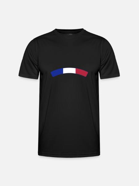 France Français Française French Frankreich - Men's Functional T-Shirt - black