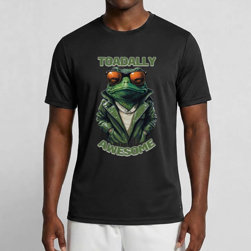 Toadally Awesome - Total Awesome Cool Toad Männer Funktions-T-Shirt