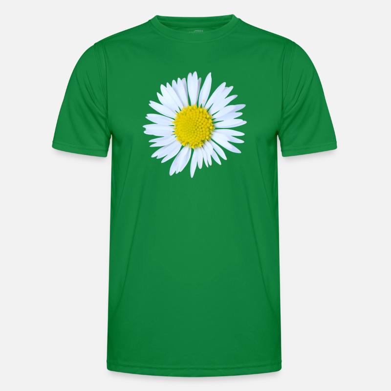 Gänseblümchen Männer Funktions-T-Shirt