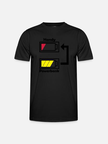 Charging - Men's Functional T-Shirt - black