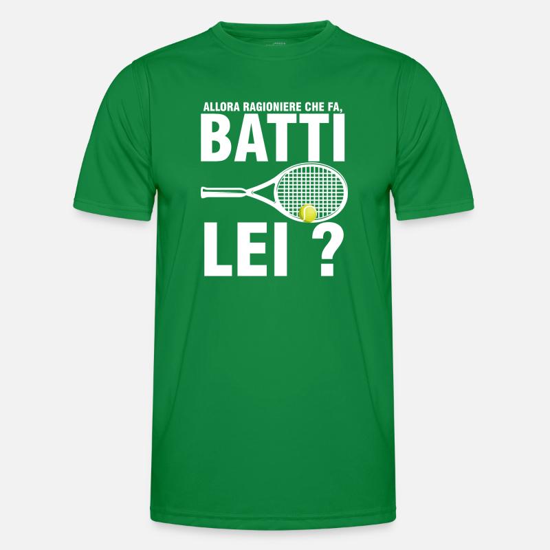 Allora Ragioniere Che Fa, Batti Lei ? Maglietta sportiva per uomo