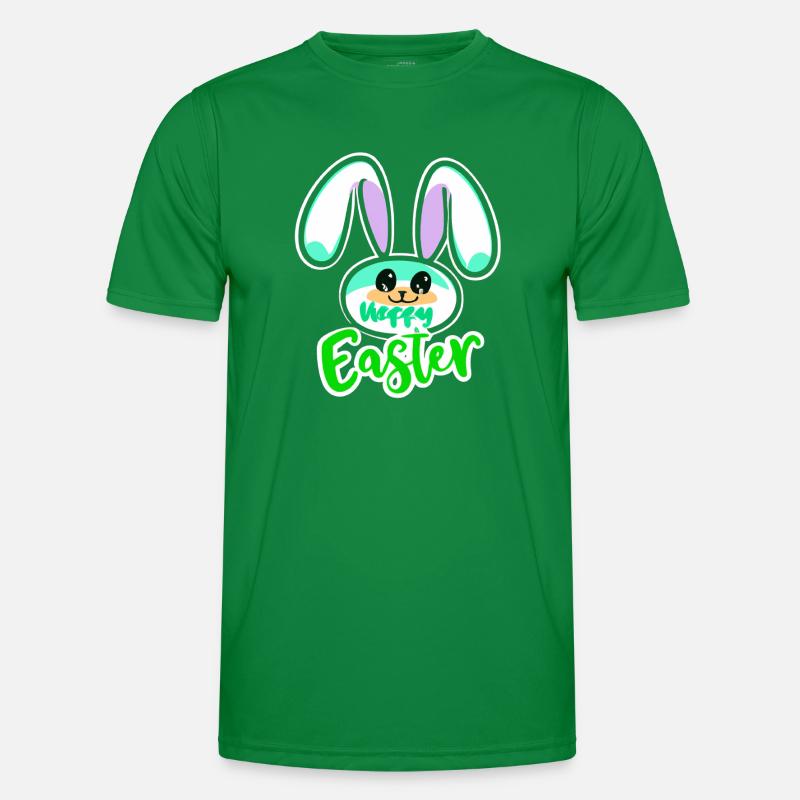 Cool Easter Bunny Men's Functional T-Shirt