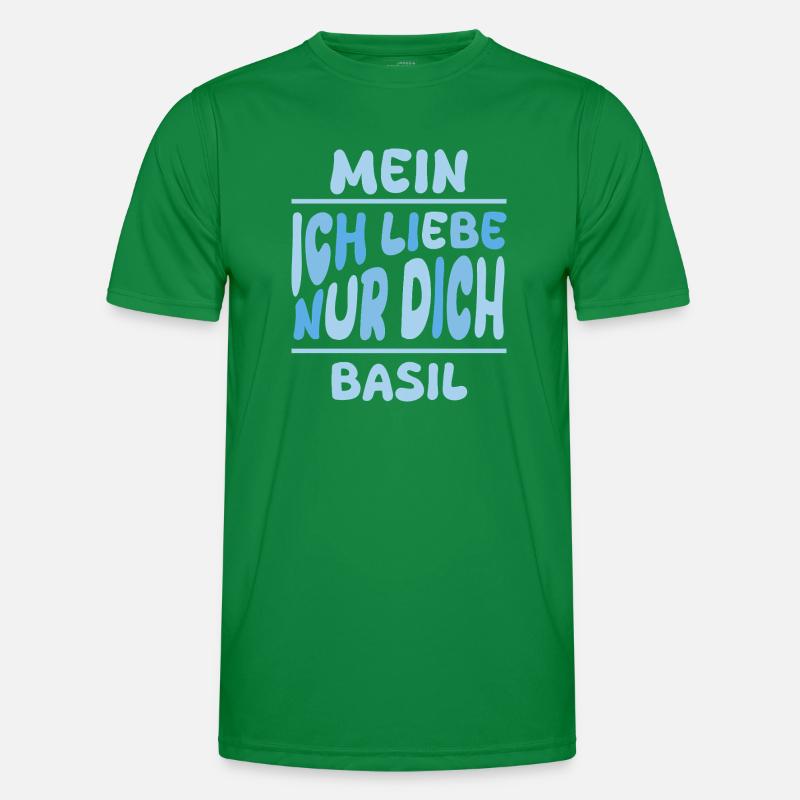 Basilic T-shirt sport Homme
