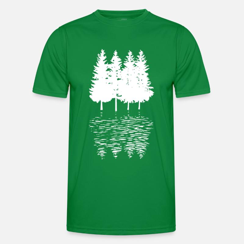 Bäume - Männer Funktions-T-Shirt