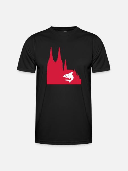 stadt_koeln_2 - Men's Functional T-Shirt - black