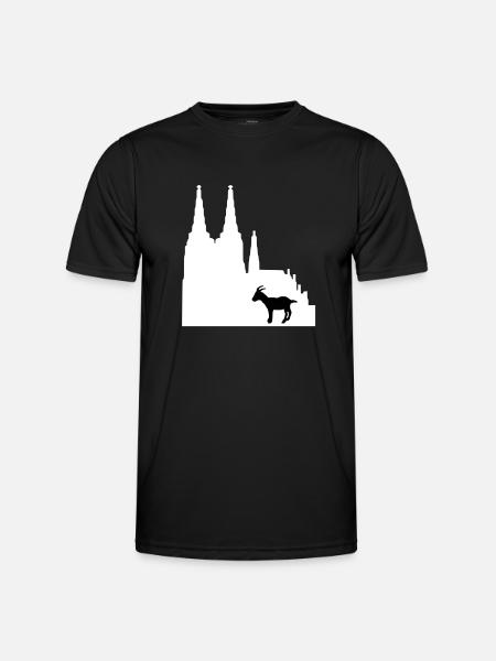 stadt_koeln - Männer Funktions-T-Shirt - Schwarz