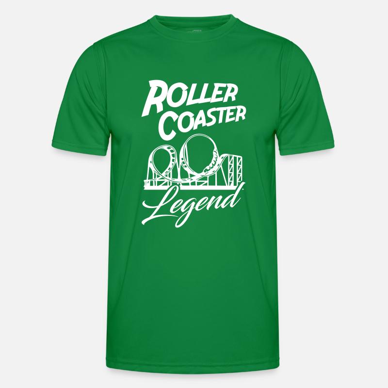 Roller Coaster Legend Men's Functional T-Shirt