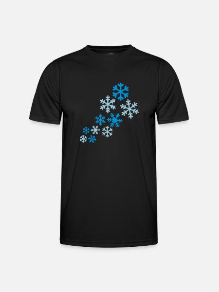 Snow - Men's Functional T-Shirt - black