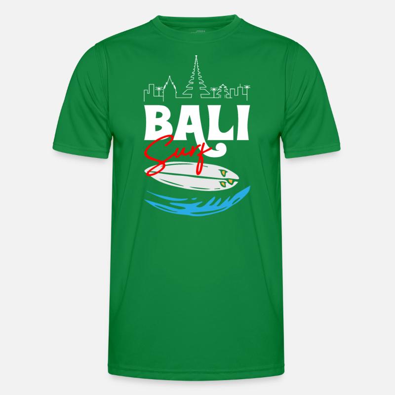 Bali Surfing Men's Functional T-Shirt