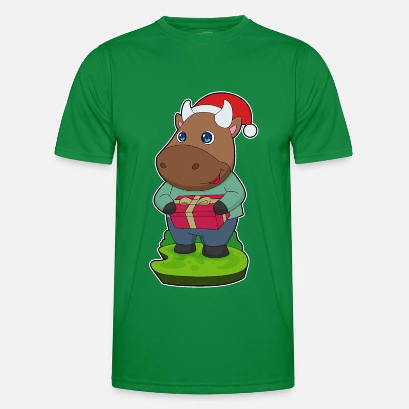 Taurus Christmas Package Men's Functional T-Shirt