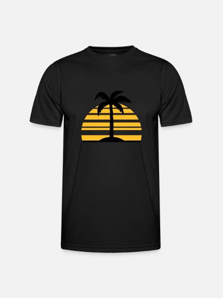 Palm - Men's Functional T-Shirt - black