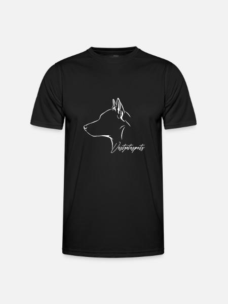 VÄSTGÖTASPETS Profil Chiens Wilsigns - T-shirt sport Homme - noir