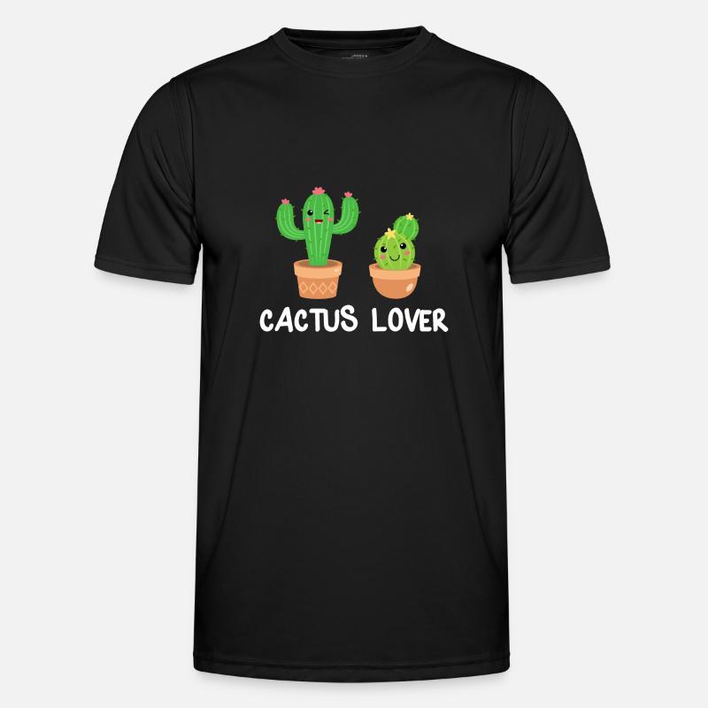 Cactus Cactus Cactus Lover Gift - Men's Functional T-Shirt - black