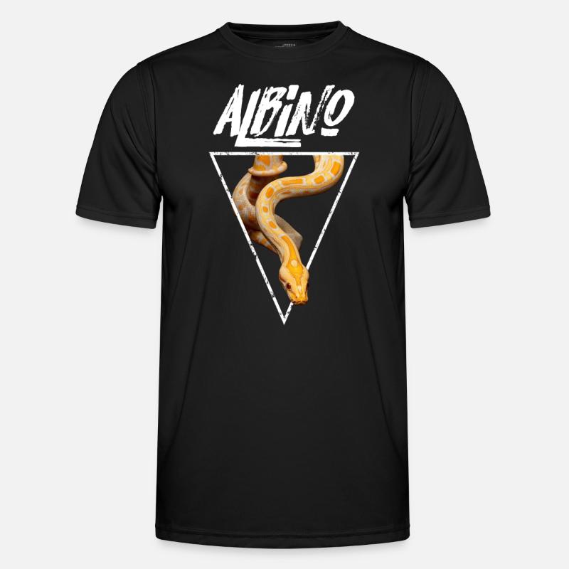 Burmese Python Snake Owner - Men's Functional T-Shirt - black